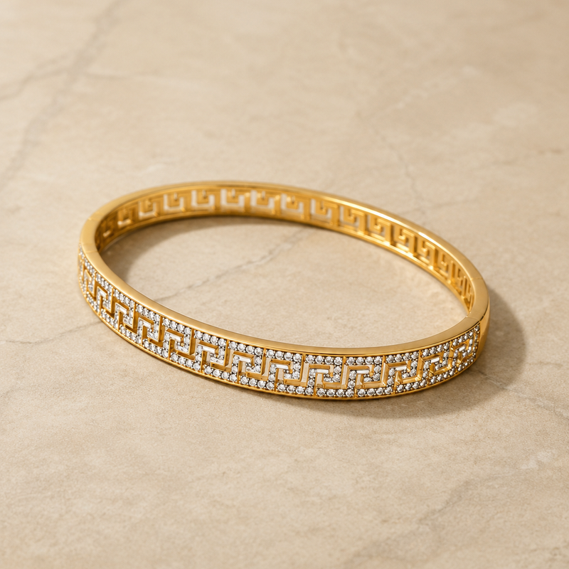 Auric Maze Bangle