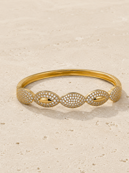 Luna Marquise Bangle