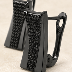 Noir Eclipse Studs