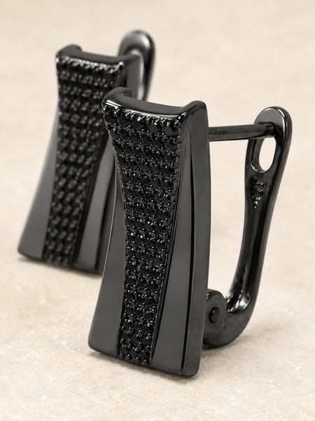 Noir Eclipse Studs