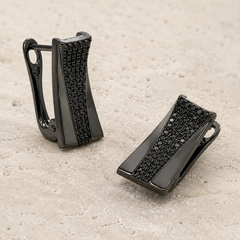 Noir Eclipse Studs