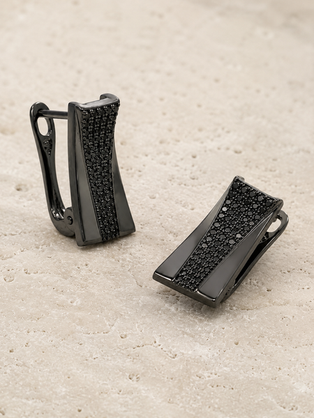 Noir Eclipse Studs