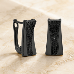 Noir Eclipse Studs