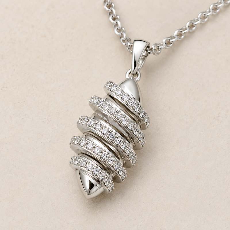 Luna Wave Jewellery Set
Includes
Pendant Necklace
Statement Bracelet
Matching Stud Earrings