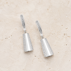 Luna Prism Drop Earrings