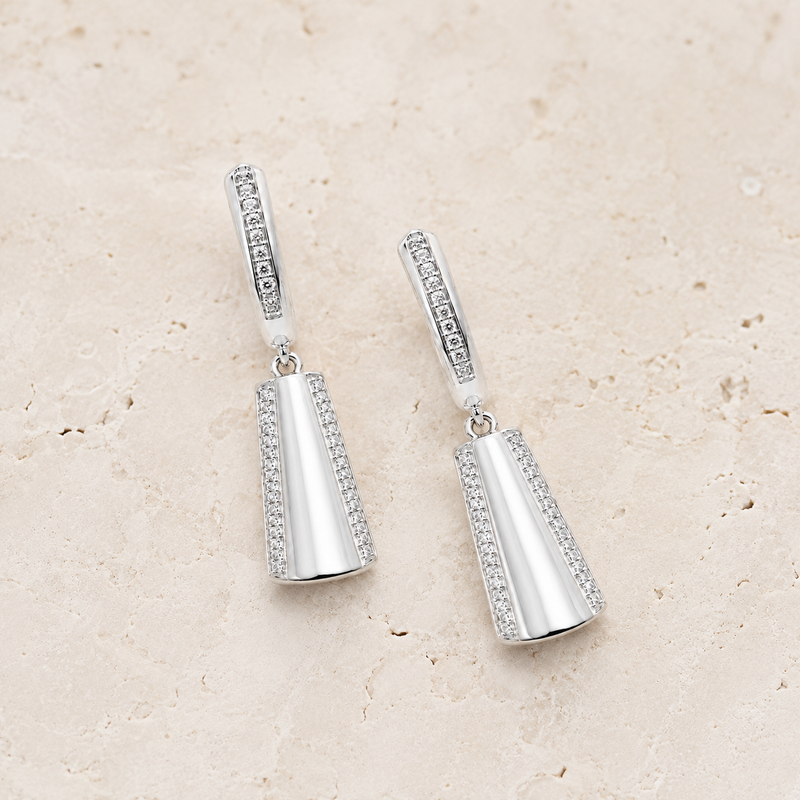 Luna Prism Drop Earrings