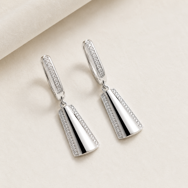 Luna Prism Drop Earrings