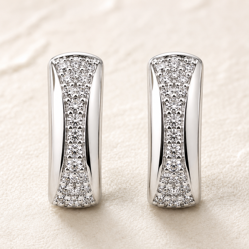 Luna Curve Studs