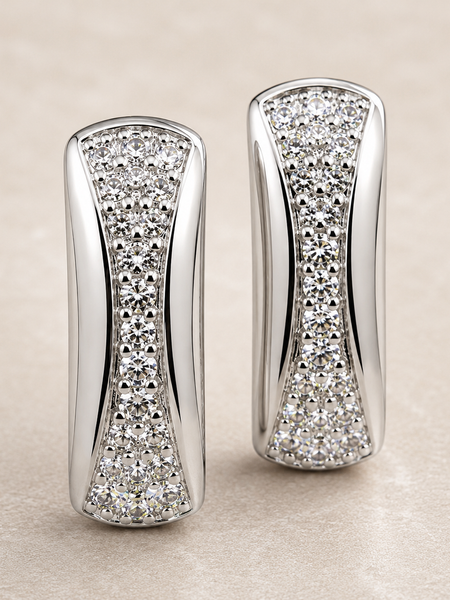 Luna Curve Studs