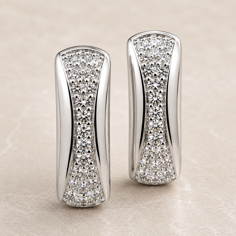 Luna Curve Studs