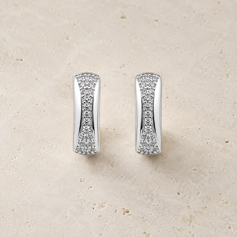 Luna Curve Studs