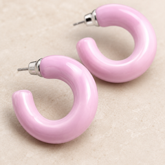 Blush Pop Hoops