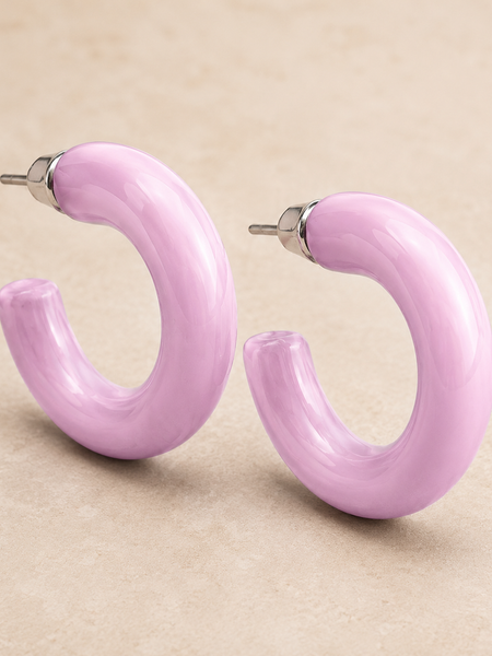 Blush Pop Hoops