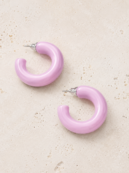 Blush Pop Hoops