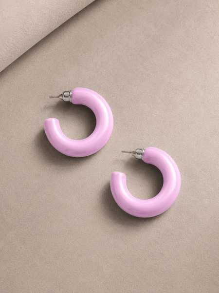 Blush Pop Hoops