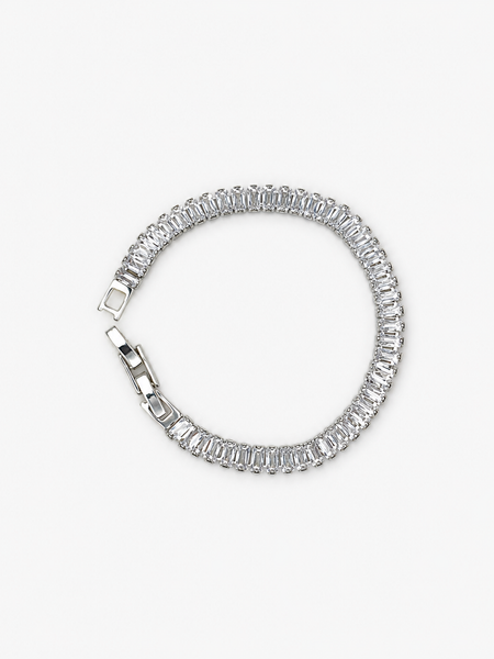 Éclat Baguette Tennis Bracelet