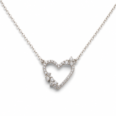 Amora Open Heart Necklace
