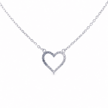 The Watermelon Sugar Heart Pendant — Gold Plated Gradient Heart Necklace by House of Zena, flat lay