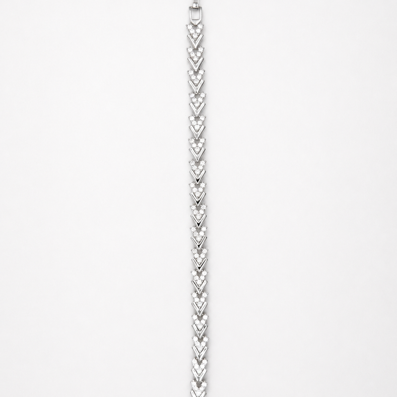 Virelle Chevron Bracelet