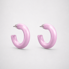 Blush Pop Hoops