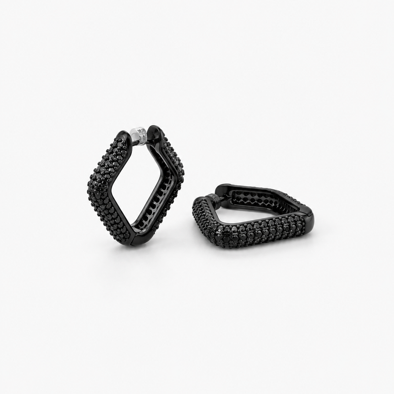 Midnight Prism Hoops