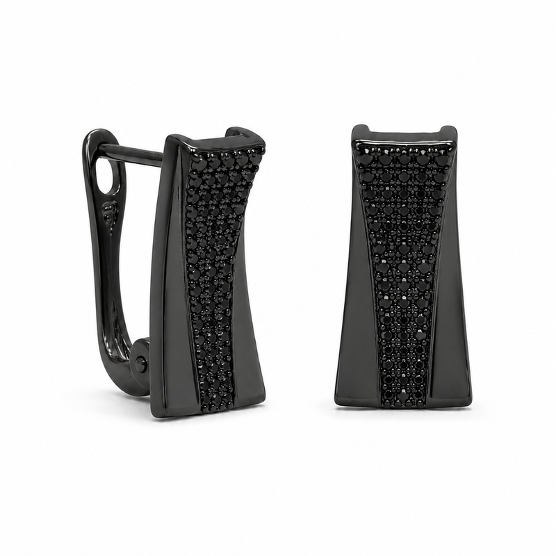 Noir Eclipse Studs