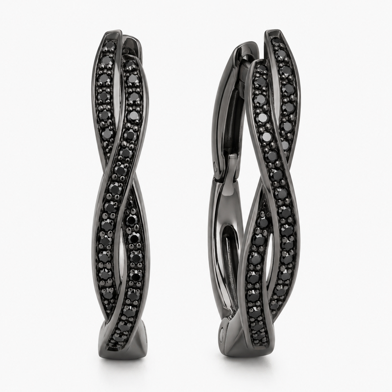 Twilight Twist Hoops
