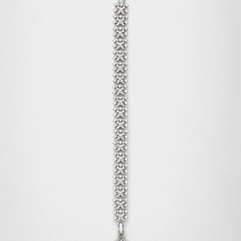 The Wild Daisy Chain Bracelet — Gold Plated Bloom Bracelet by House of Zena, worn on model