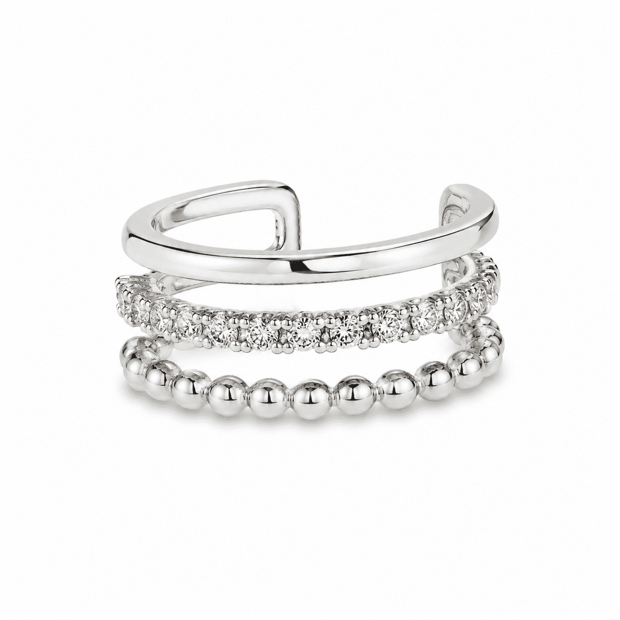 The Triple Decker Stacking Cuff