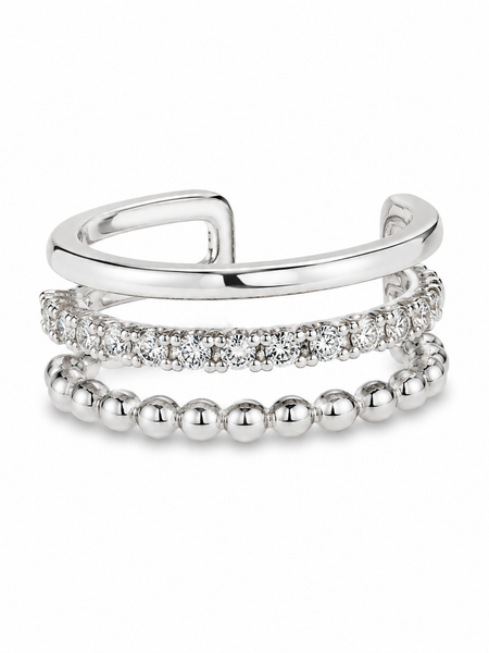 Celestia Triple Layer Ear Cuff