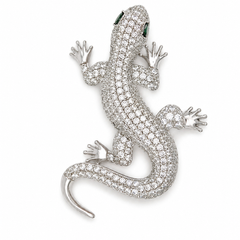 Celeste Gecko Brooch