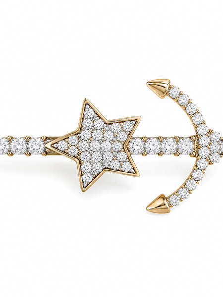 Stellar Anchor Brooch
