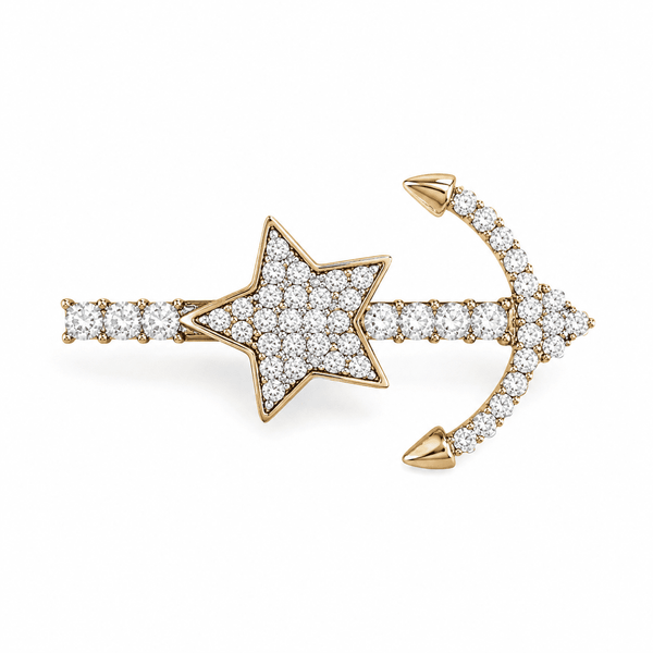 The Captain's Anchor Sailor Brooch