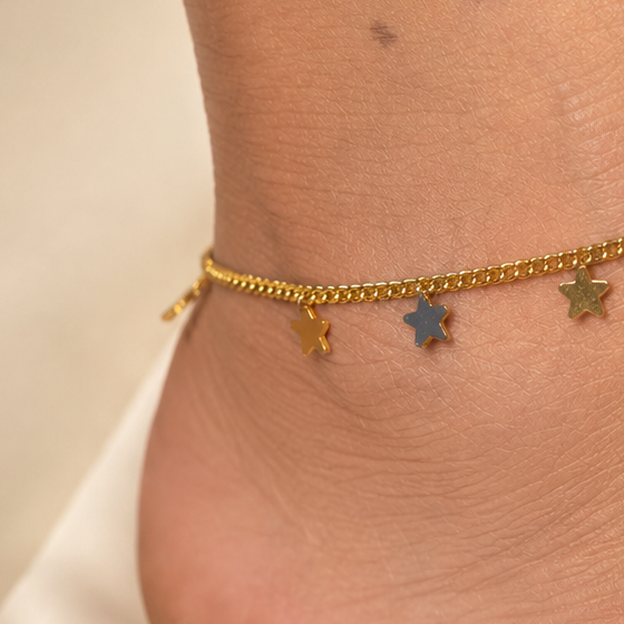 The "Barefoot in Bali" Star Anklet