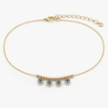 The "Watch Your Step" Nazar Anklet