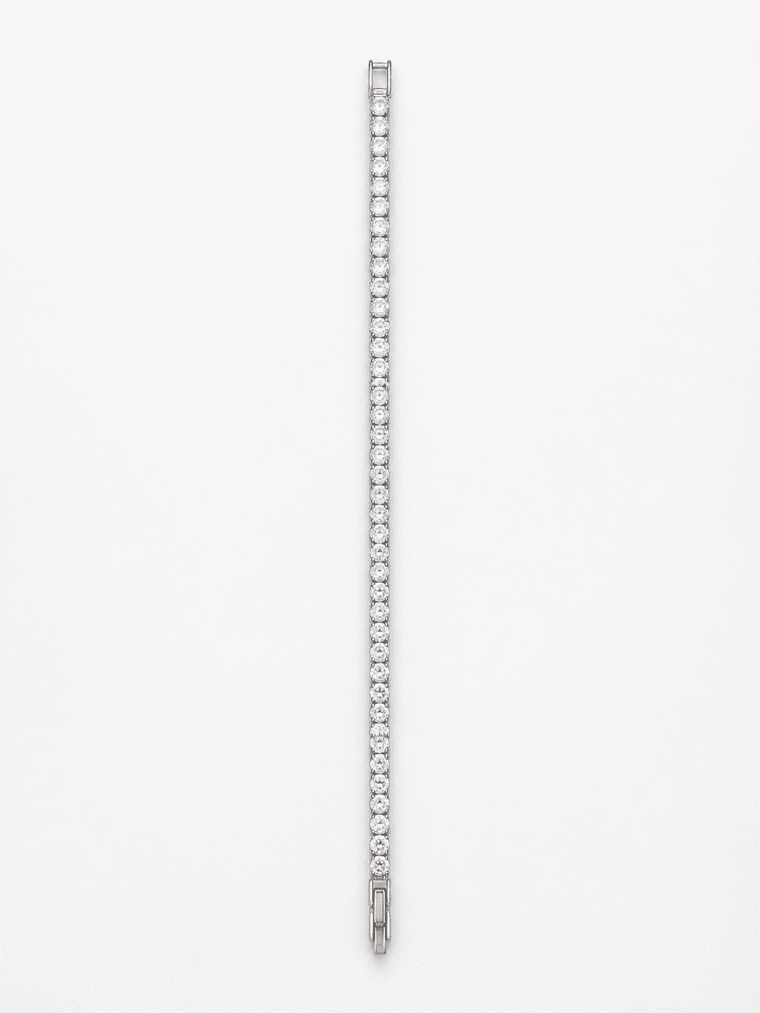 The Espresso Shot Tennis Bracelet — Gold Plated Classic Tennis Bracelet by House of Zena, flat lay
