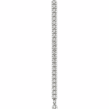 The Met Gala Tennis Bracelet — Gold Plated Tennis Bracelet by House of Zena, worn on model