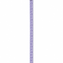 The Mykonos Blue Maze Cuff — Silver-Tone Pop Bracelet by House of Zena, full product view