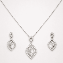 The Morning Bloom Coffee & Cake Set — Gold Plated Morning Bloom Pendant Set by House of Zena, flat lay