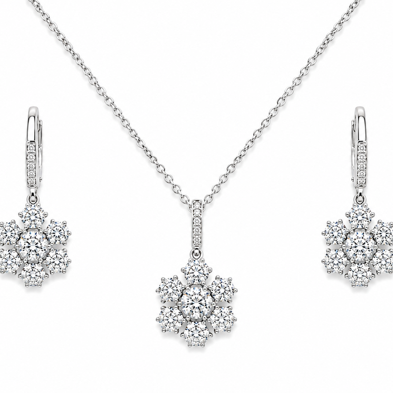 Asterelle Bloom Pendant Set