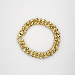 Auric Pavé Cuban Bracelet