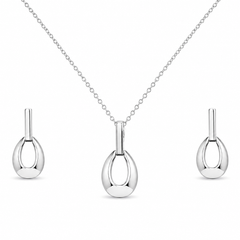 Évara Drop Pendant Set