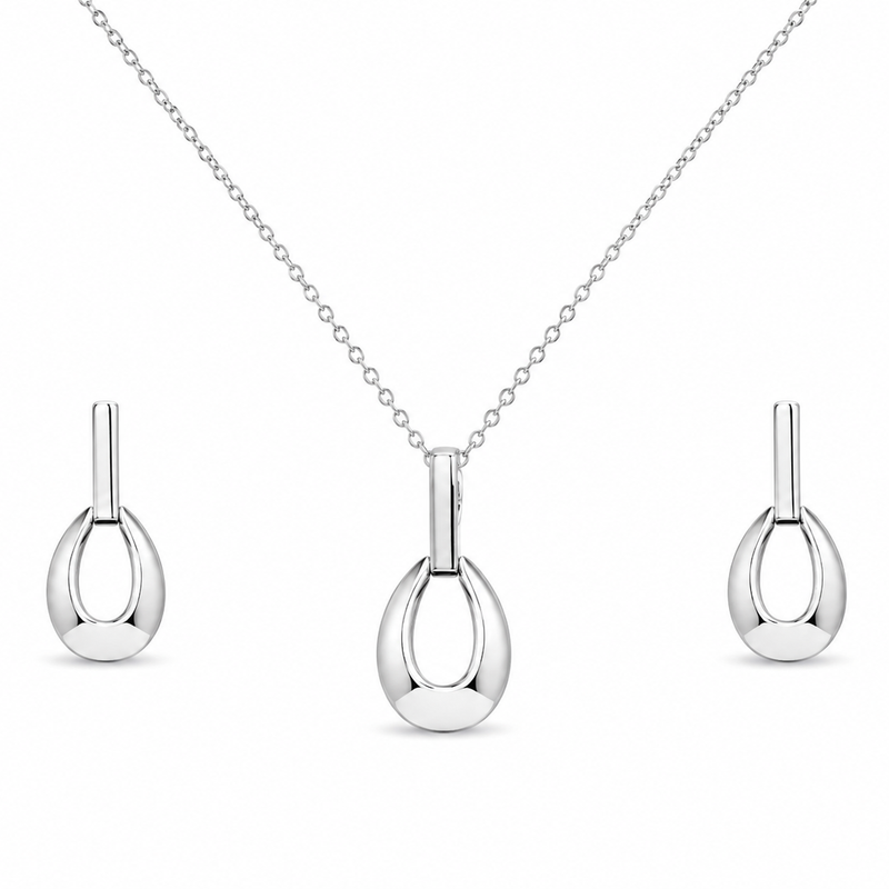Évara Drop Pendant Set