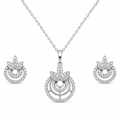 Celestia Bloom Pendant Set