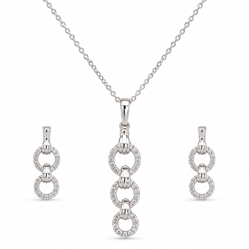 Lunara Link Pendant Set