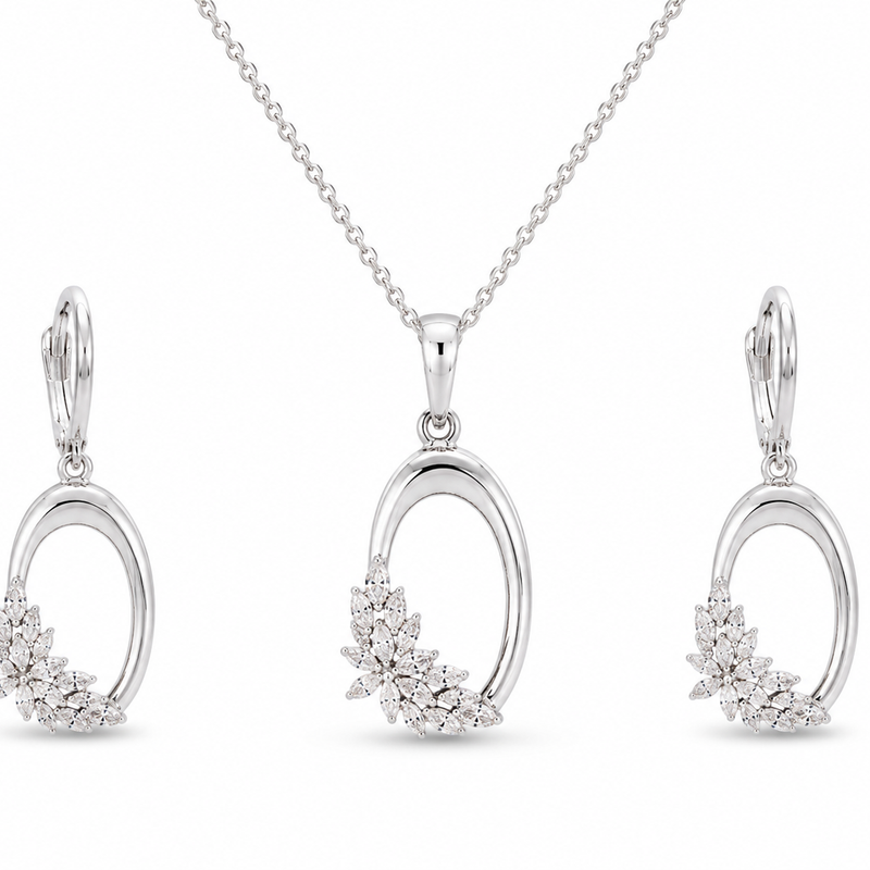 Aurelia Bloom Pendant Set