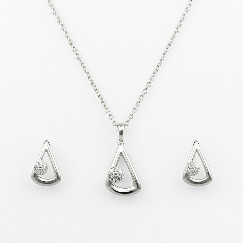 Elara Drop Pendant Set
