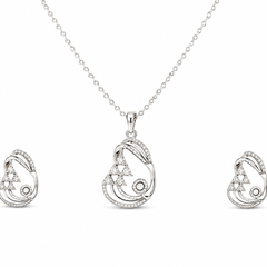 Celestia Geometric Pendant Set
