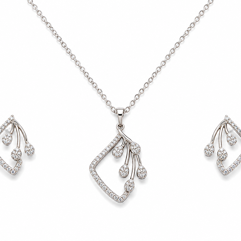 Dewdrop Elegance Pendant Set