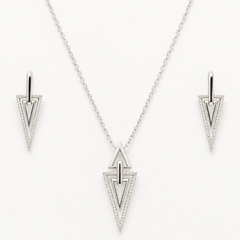 Astra Edge Pendant Set